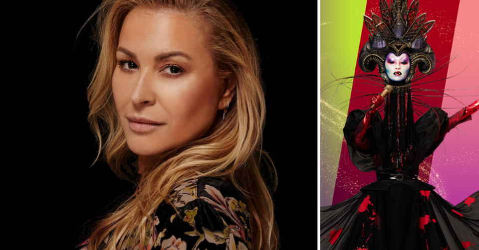 Singer Anastacia and The Masked Singer Australia contestant Vampire