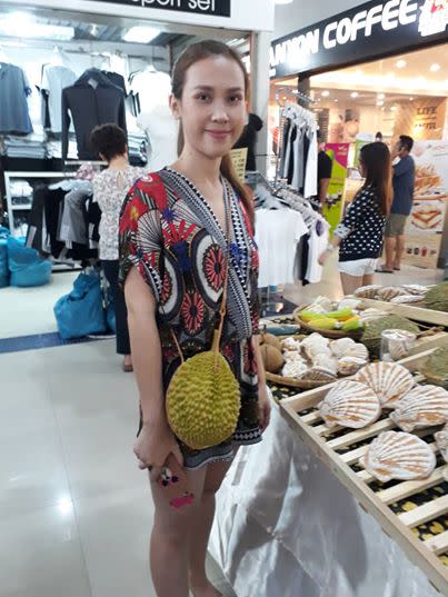 Lifelike durian purses without the smell and other wacky handmade