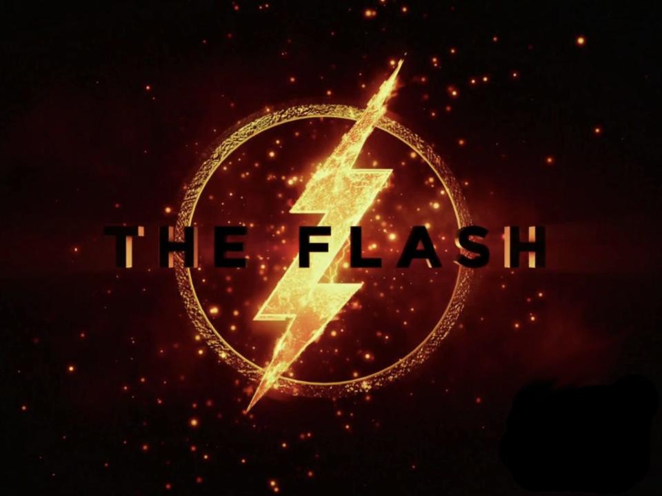 The original logo for "The Flash" movie.