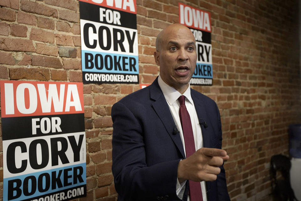 Democratic presidential candidate Sen. Cory Booker.