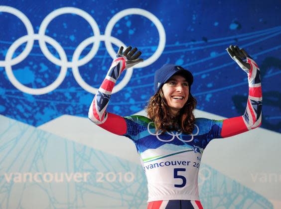 Amy Williams won skeleton gold at the Vancouver Games (Getty Images)