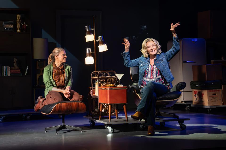 Celia Keenan-Bolger, left, and Jessica Lange are Tony nominees for "Mother Play."