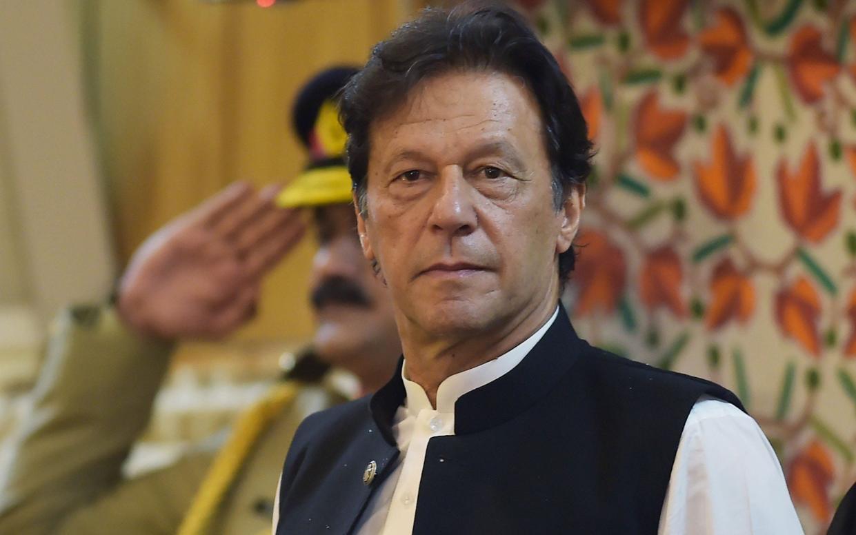 Imran Khan said Pakistan should have remained neutral - AFP