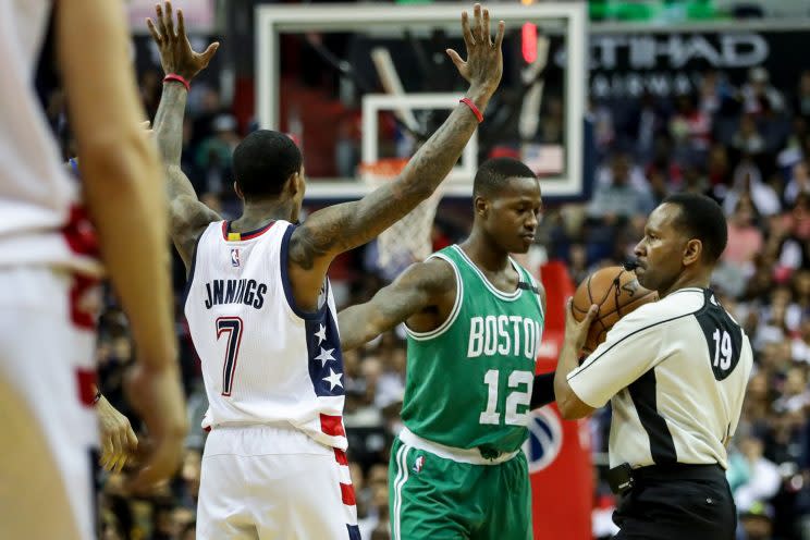 Let's hope Game 6 doesn't come down to Terry Rozier vs. Brandon Jennings. (AP)