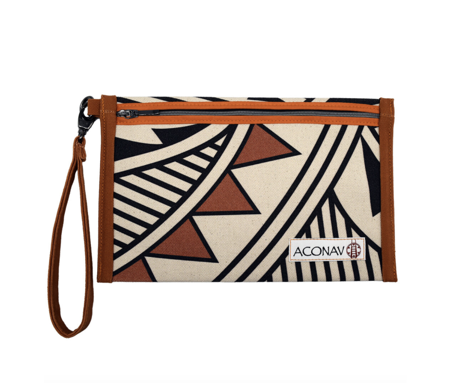 15) Lighting Canvas Wristlet