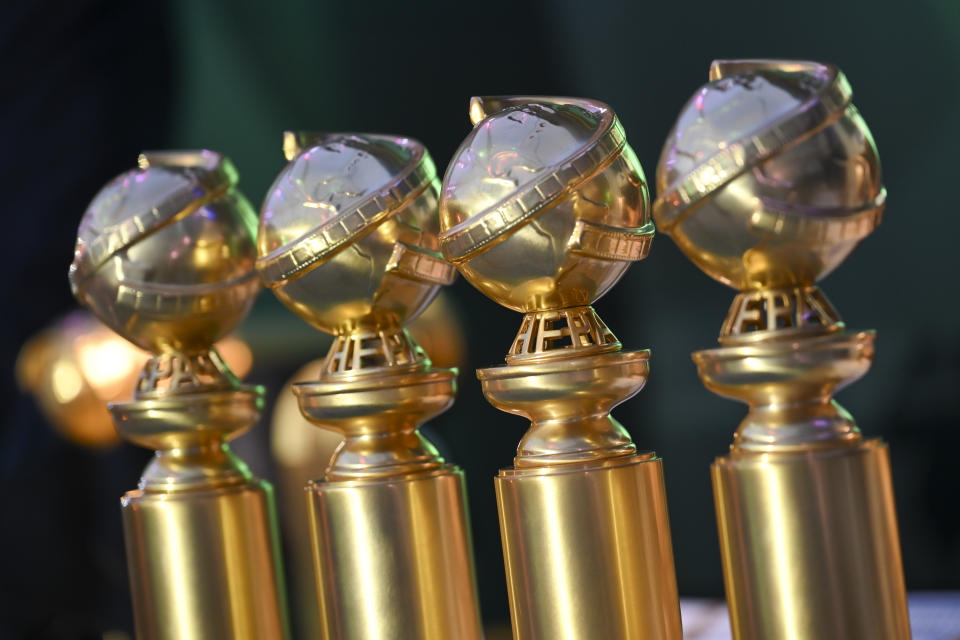 Golden Globes statuettes (Getty Images)