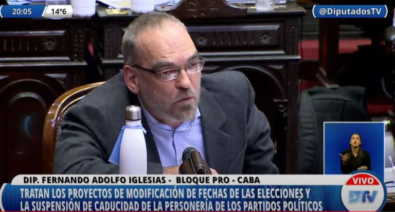 El diputado Fernando Iglesias