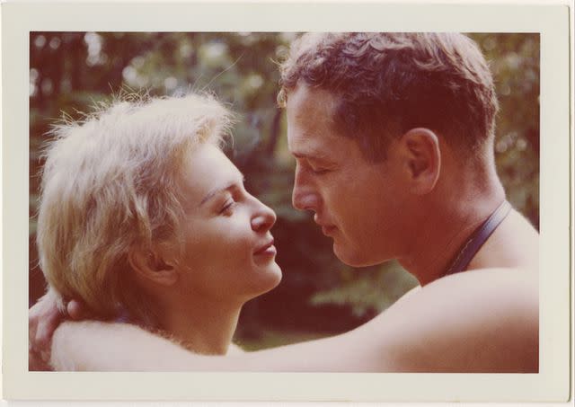 <p>Joanne Woodward Newman</p> Paul Newman and Joanne Woodward