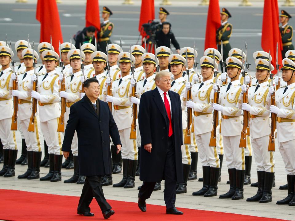 Trump Xi Jinping