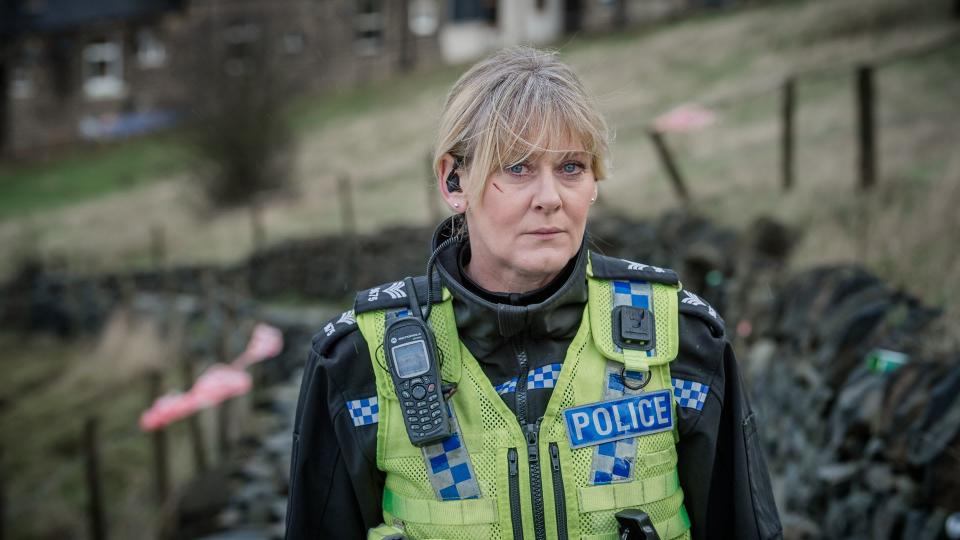 Sarah plays Catherine Cawood in the hit BBC show, Happy Valley