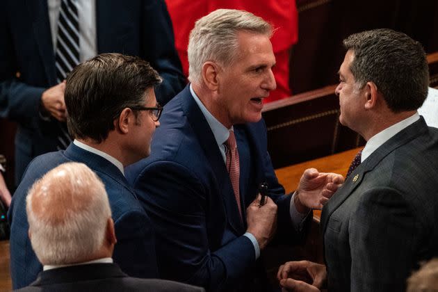 Rep. Kevin McCarthy (R-Calif.) in Congress on Tuesday.