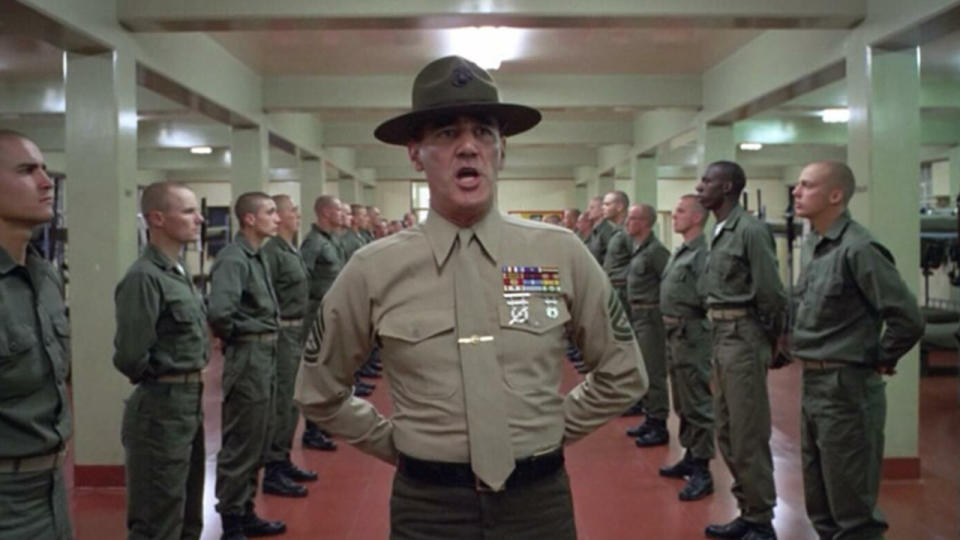 R. Lee Ermey in Full Metal Jacket