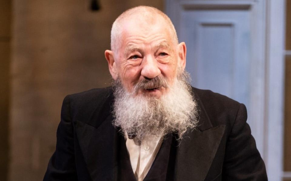 Ian McKellen as Firs in The Cherry Orchard at the Theatre Royal, Windsor - Jack Merriman