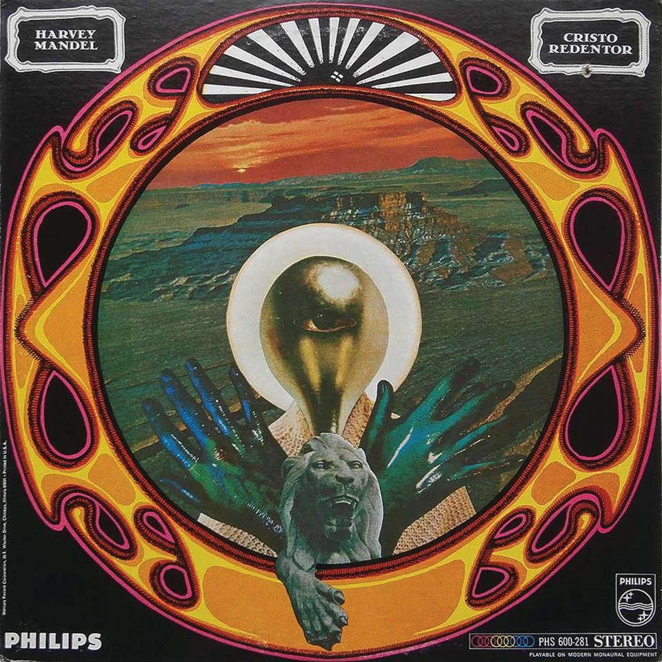 The cover for 'Cristo Redentor,' Mandel’s brilliant 1968 solo debut.