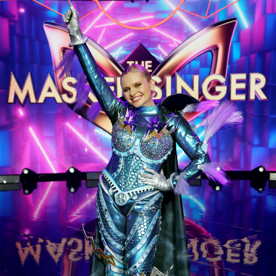 Alli Simpson on The Masked Singer.