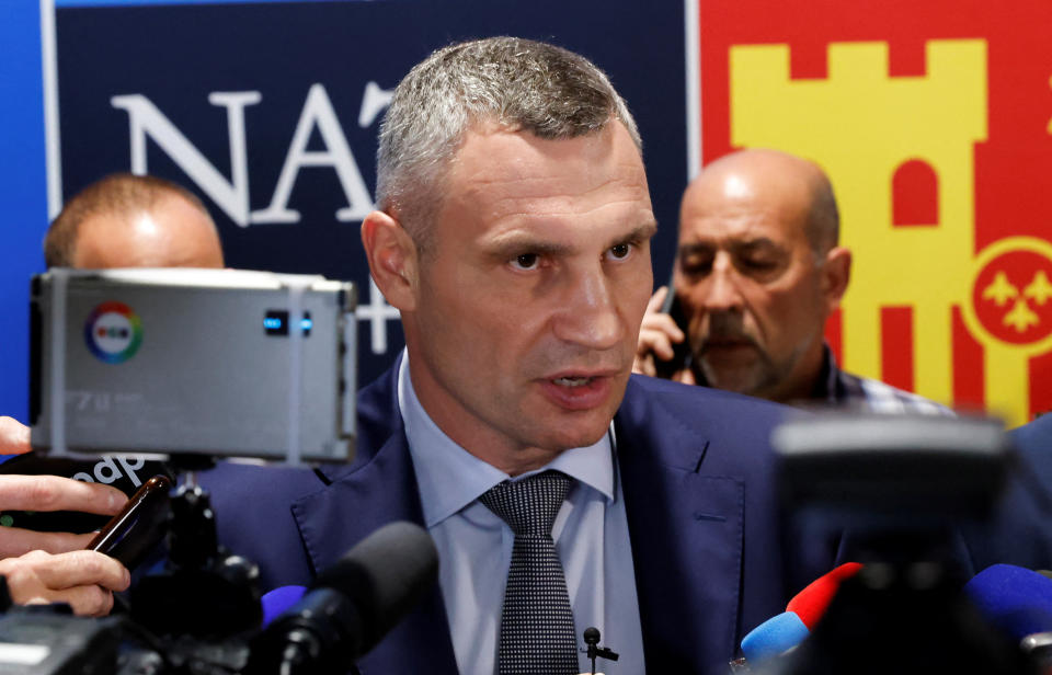 Kiews Bürgermeister Vitali Klitschko. (Bild: Reuters)