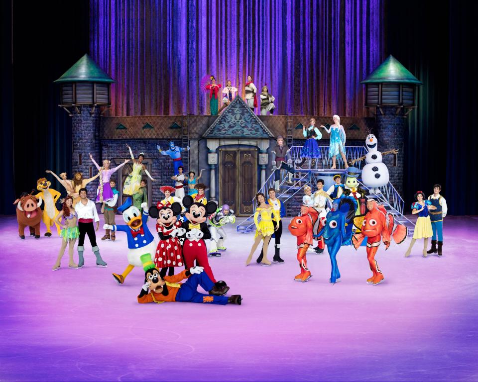 Beloved characters will strap on their skates for Disney on Ice, which starts a multiple-day run next Wednesday at Nationwide Arena.