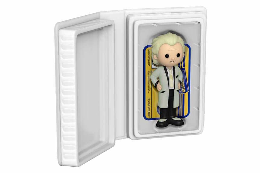 Funko REWIND's Back To The Future (1985) Doc Brown in the box