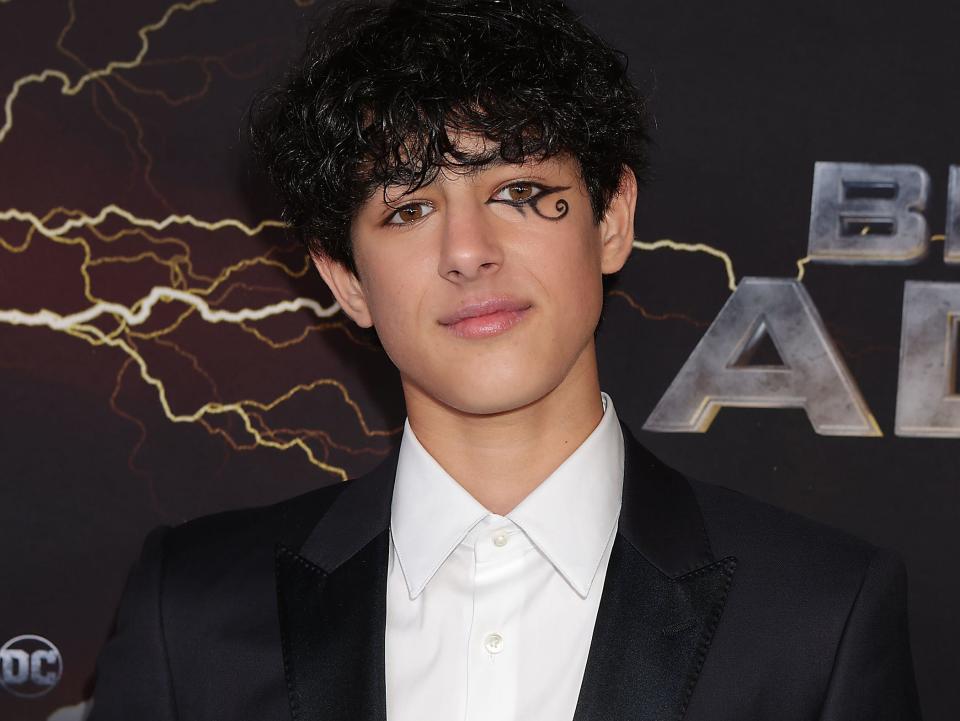 Bodhi Sabongui at the NYC premiere of "Black Adam."