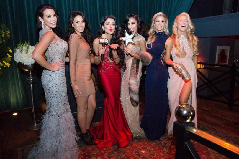 Nicole Zeola, Jennifer Stano, Leyla Milani, Lilly Ghalichi, Jackie Melby and Gretchen Rossi