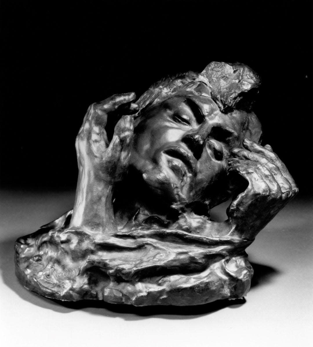 The Alzheimer's Association has partnered with the Polk Museum of Art for an interactive tour for people with dementia and Alzheimer's. Head of shade by August Rodin circa 1910 is one of the sculptures in the Alzheimer's friendly collection.