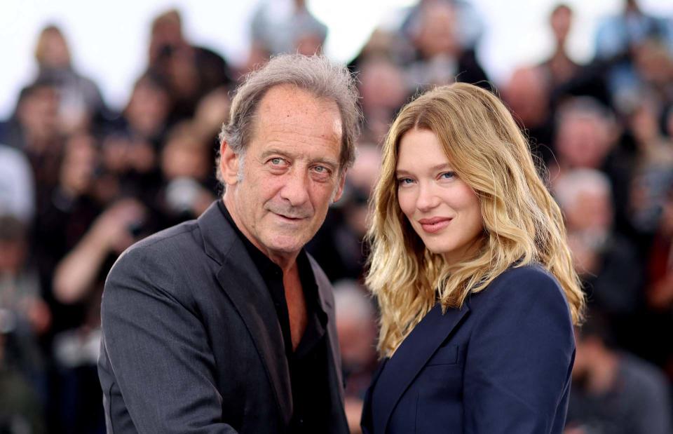 Les acteurs Vincent Lindon et Léa Seydoux