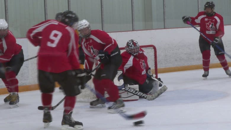 Visually-impaired hockey players arrive in Ottawa for debut tournament