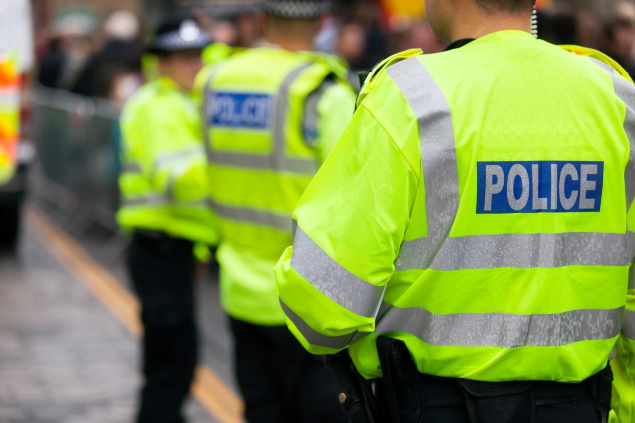 <p>PC Christopher Wilson, who is based in Cornwall, asked the woman if she wanted to ‘get with a man in uniform’</p> (Getty Images/iStockphoto)