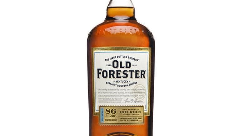 bottle of Old Forester 86