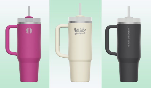 Did you know you can get a personalized Stanley tumbler? Here's how to  customize your cup