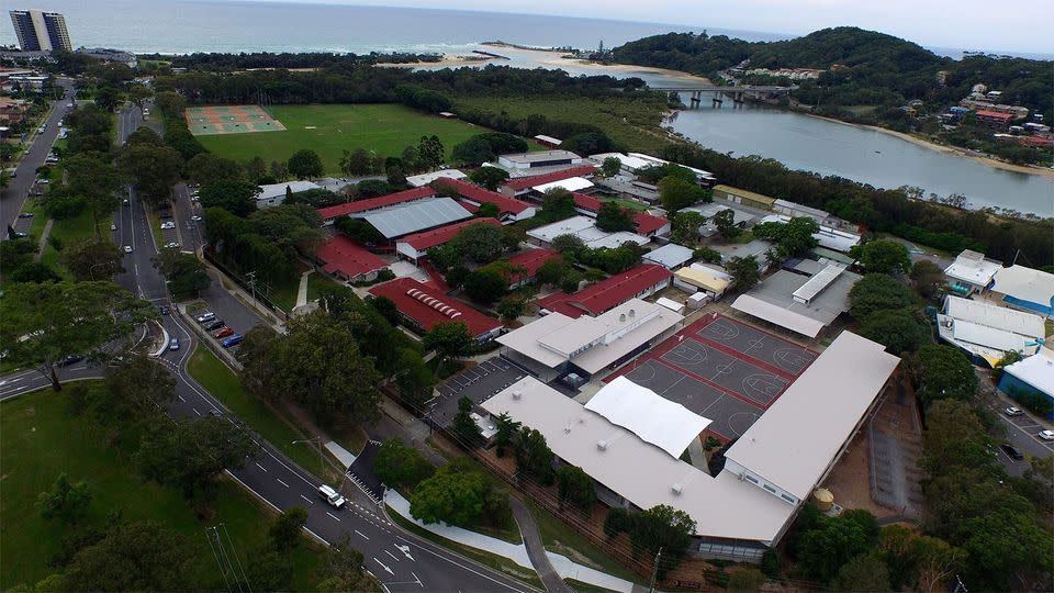 Palm Beach-Currumbin High School. Photo: Google Maps