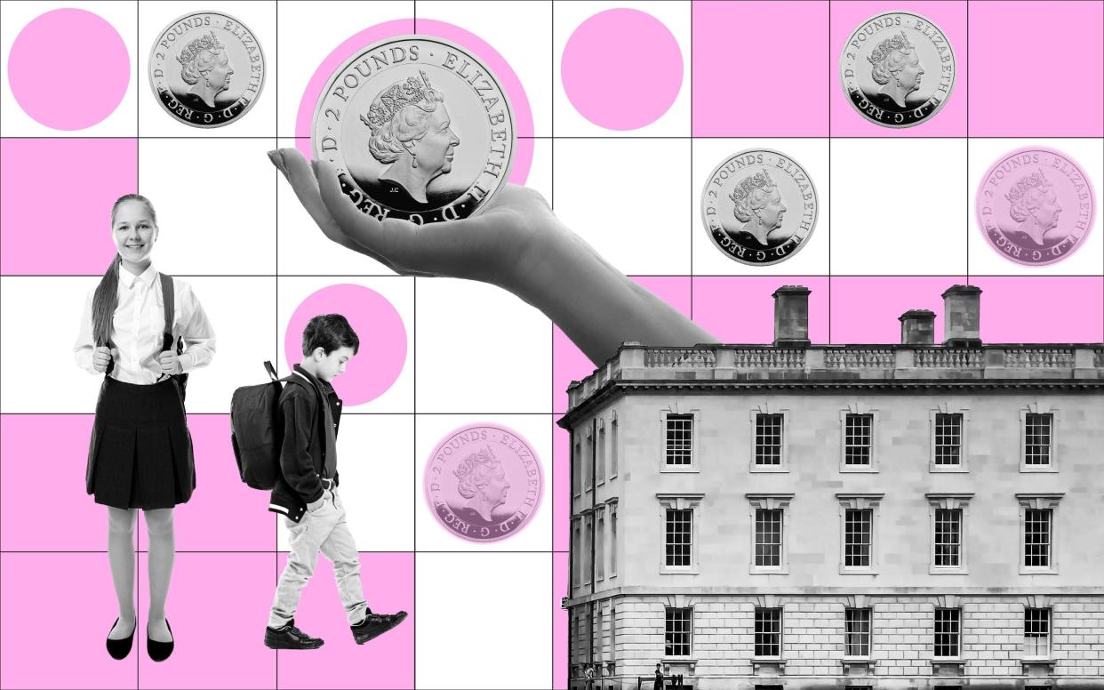 Private school education - Nick Meng for The Telegraph