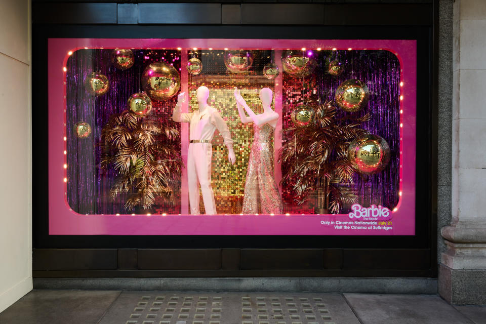 Barbie at Selfridges