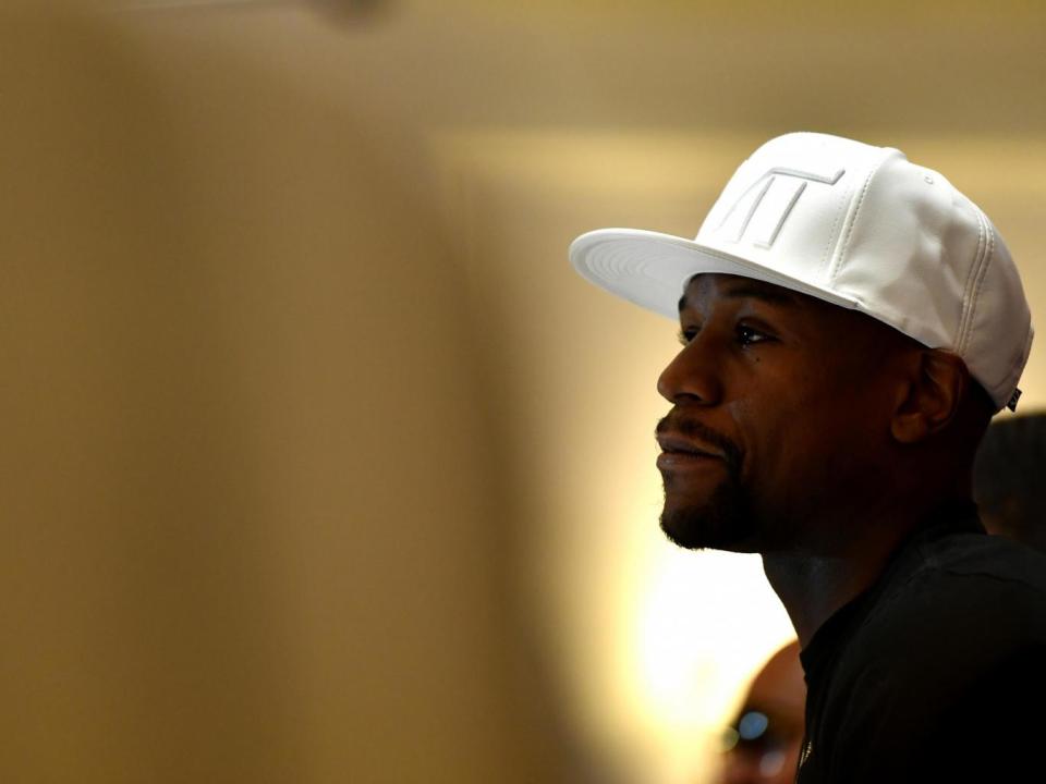 Mayweather has been on a tour of the UK (Getty)