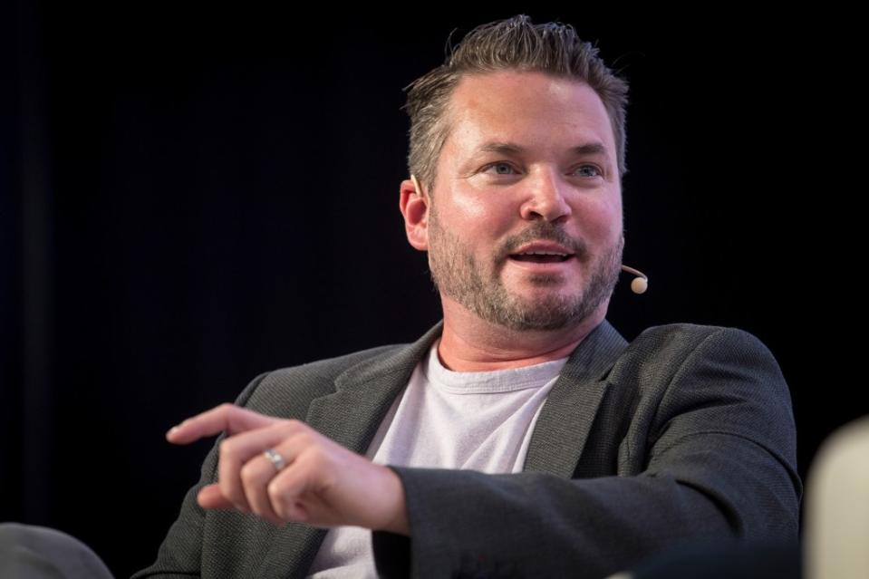 Travis VanderZanden, founder and chief executive officer of Bird Rides Inc., speaks during TechCrunch Disrupt 2019 in San Francisco, California, U.S., on Thursday, Oct. 3, 2019. TechCrunch Disrupt, the world's leading authority in debuting revolutionary startups, gathers the brightest entrepreneurs, investors, hackers, and tech fans for on-stage interviews. Photographer: David Paul Morris/Bloomberg via Getty Images