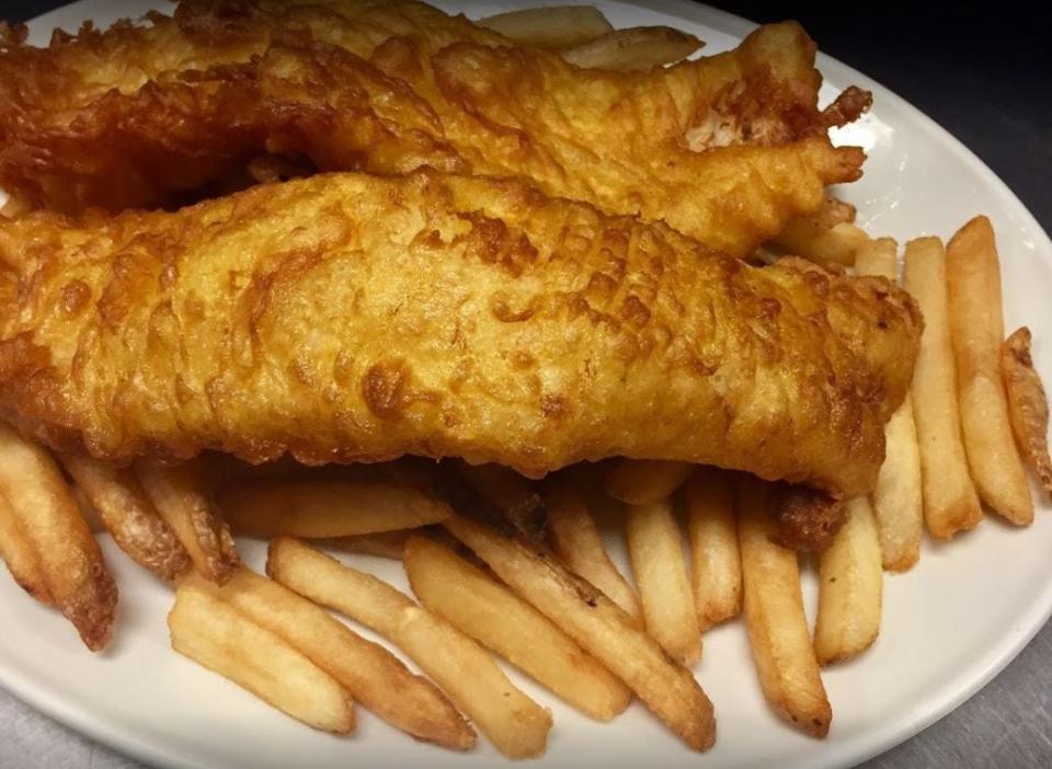 Fish and chips from Danny's Seafood