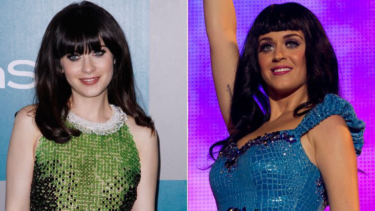 Zooey Deschanel y Katy Perry