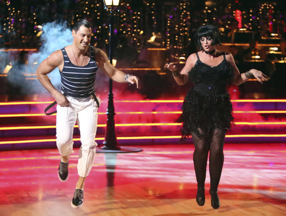 Maksim Chmerkovskiy and Kirstie Alley (10/1/12)