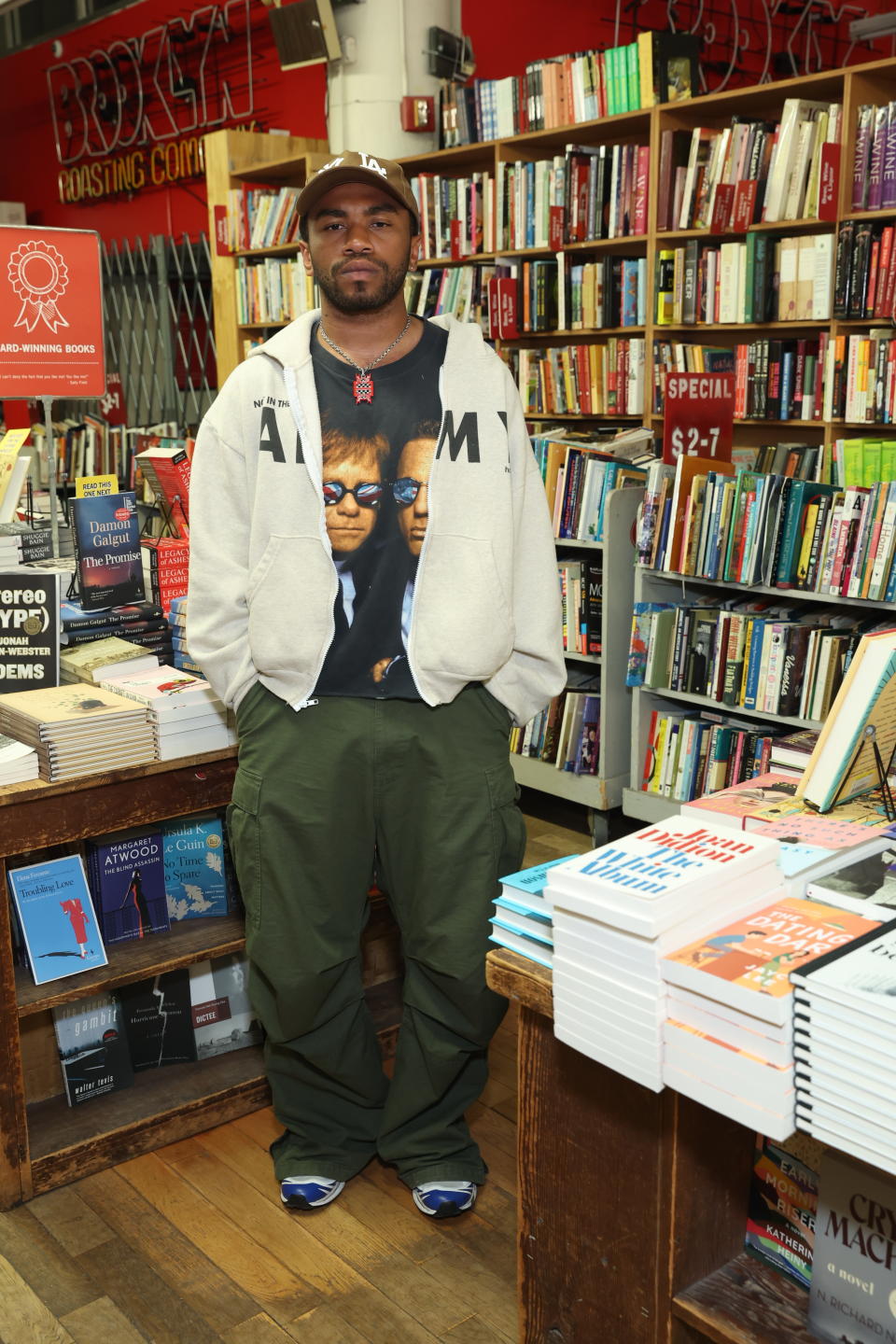 Kevin Abstract attends the Bottega Veneta and the Strand Bookstore dinner on September 08, 2022 in New York City. (Photo by Monica Schipper/Getty Images for Bottega Veneta)