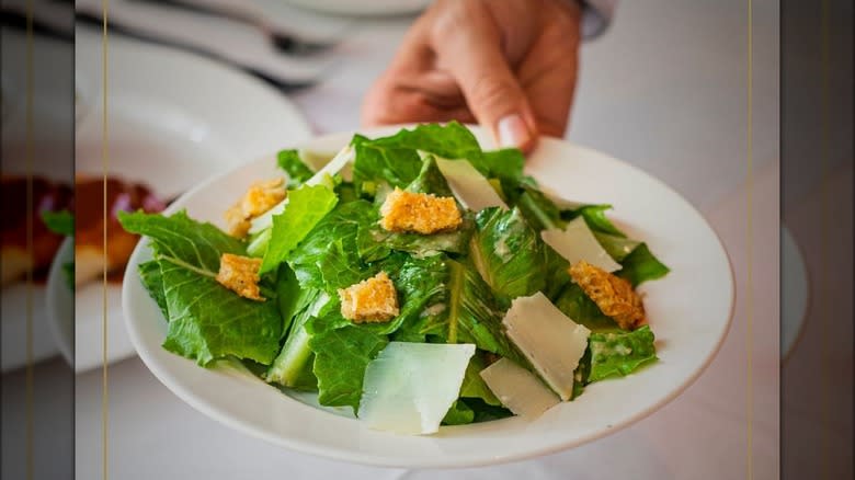 The Capital Grille Caesar salad