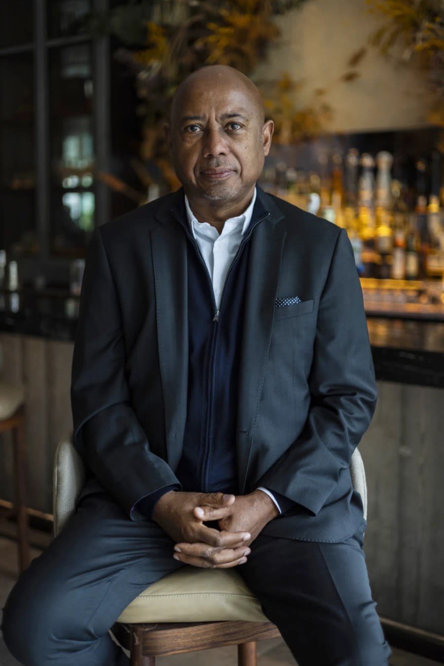 Director Raoul Peck poses for a portrait to promote his documentary film “Silver Dollar Road” during the Toronto International Film Festival on Sept. 9, 2023, in Toronto. (Photo by Joel C Ryan/Invision/AP, File)