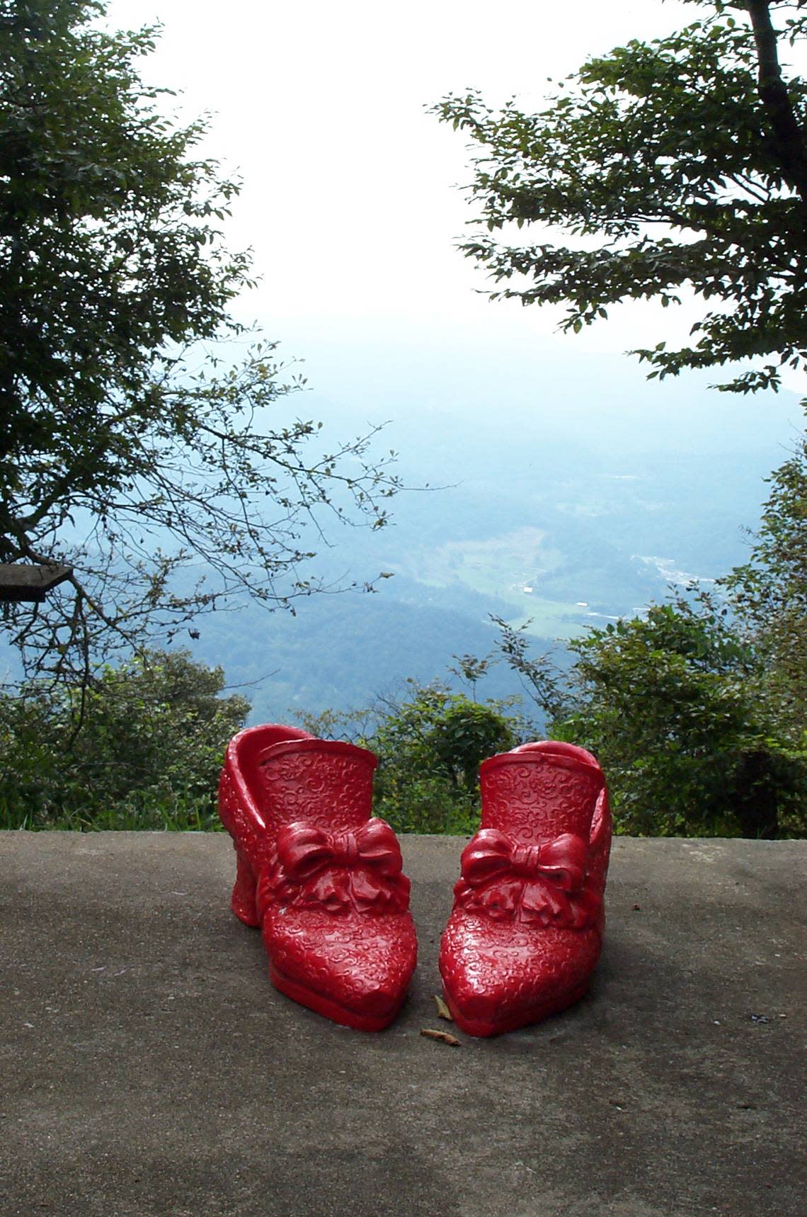 The Land of Oz operated as a sister park to Tweetsie Railroad from 1970 to 1980. Part of it parts of it remain atop Beech Mountain.