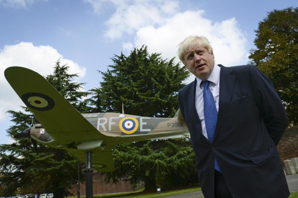 Boris probably had a bigger plane in mind: REUTERS