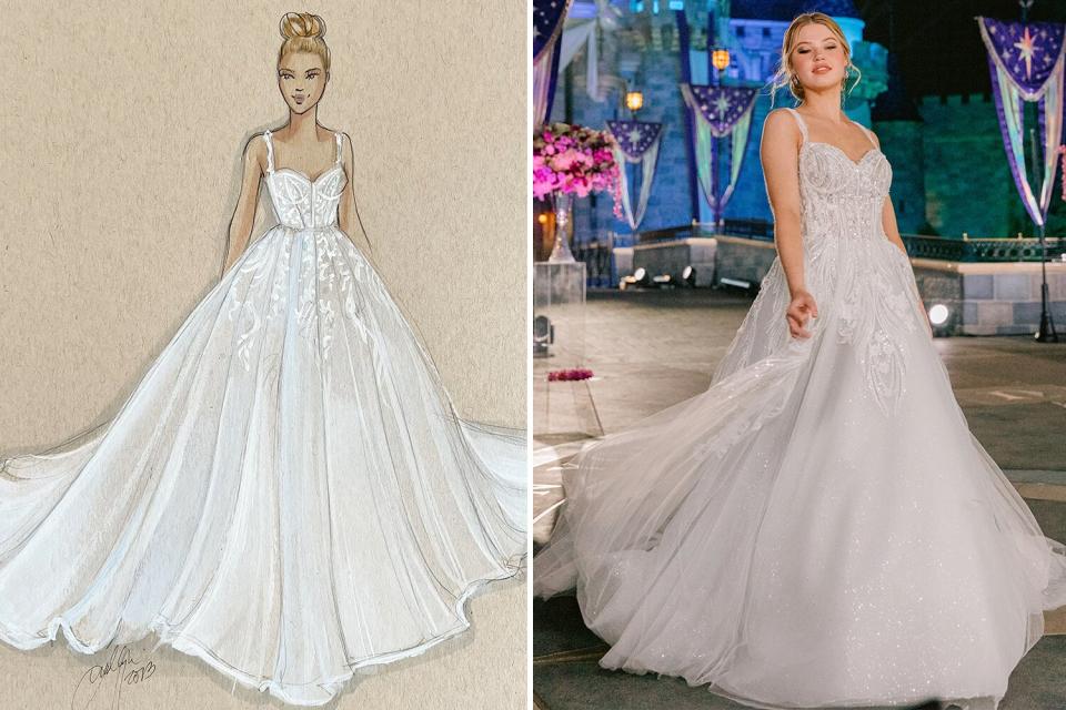 Disney Releases 2023 Collection of Wedding Gowns, Cinderella