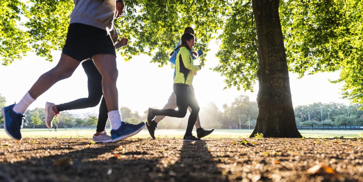 running and depression