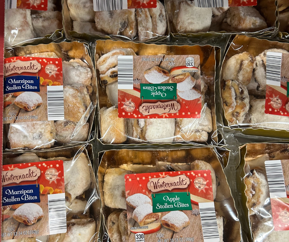 Aldi Winternacht stollen bites