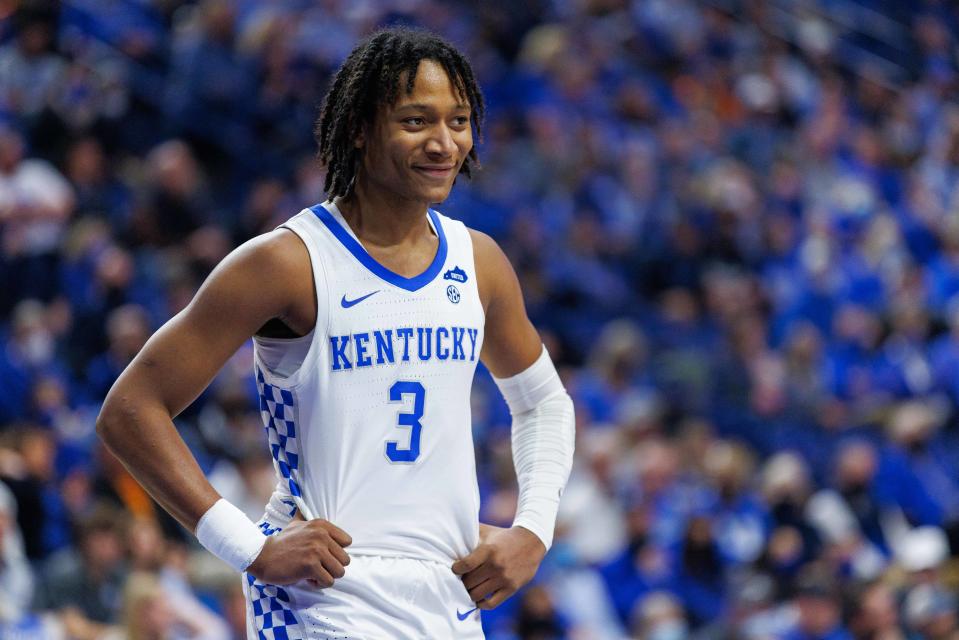 Kentucky guard TyTy Washington Jr. was a big reason the Wildcats won on Saturday. (Jordan Prather-USA TODAY Sports)