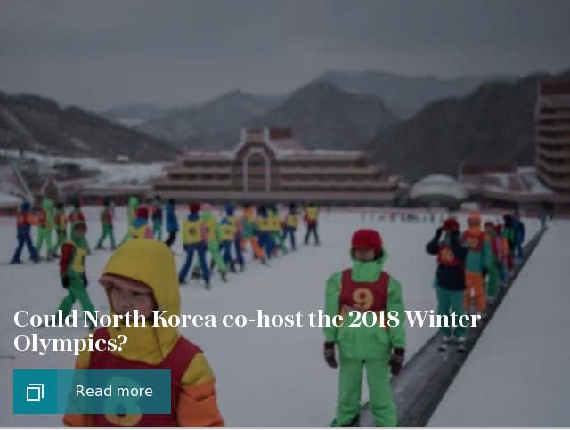 Could North Korea co-host the 2018 Winter Olympics?