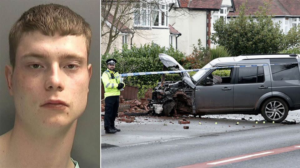 Barley was arrested after stealing and crashing Mr Wilkinson’s car. Source: PA