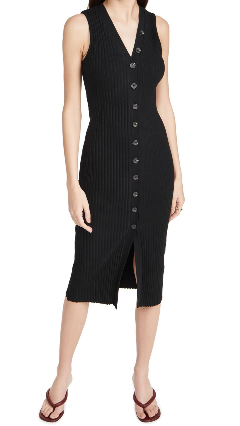 5) Enza Costa Sleeveless Cardigan Dress